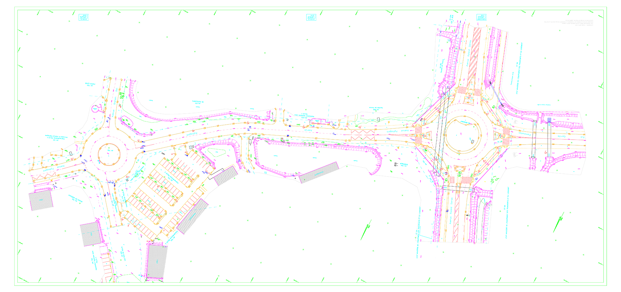 Travaux topographiques près de Bordeaux en Gironde
