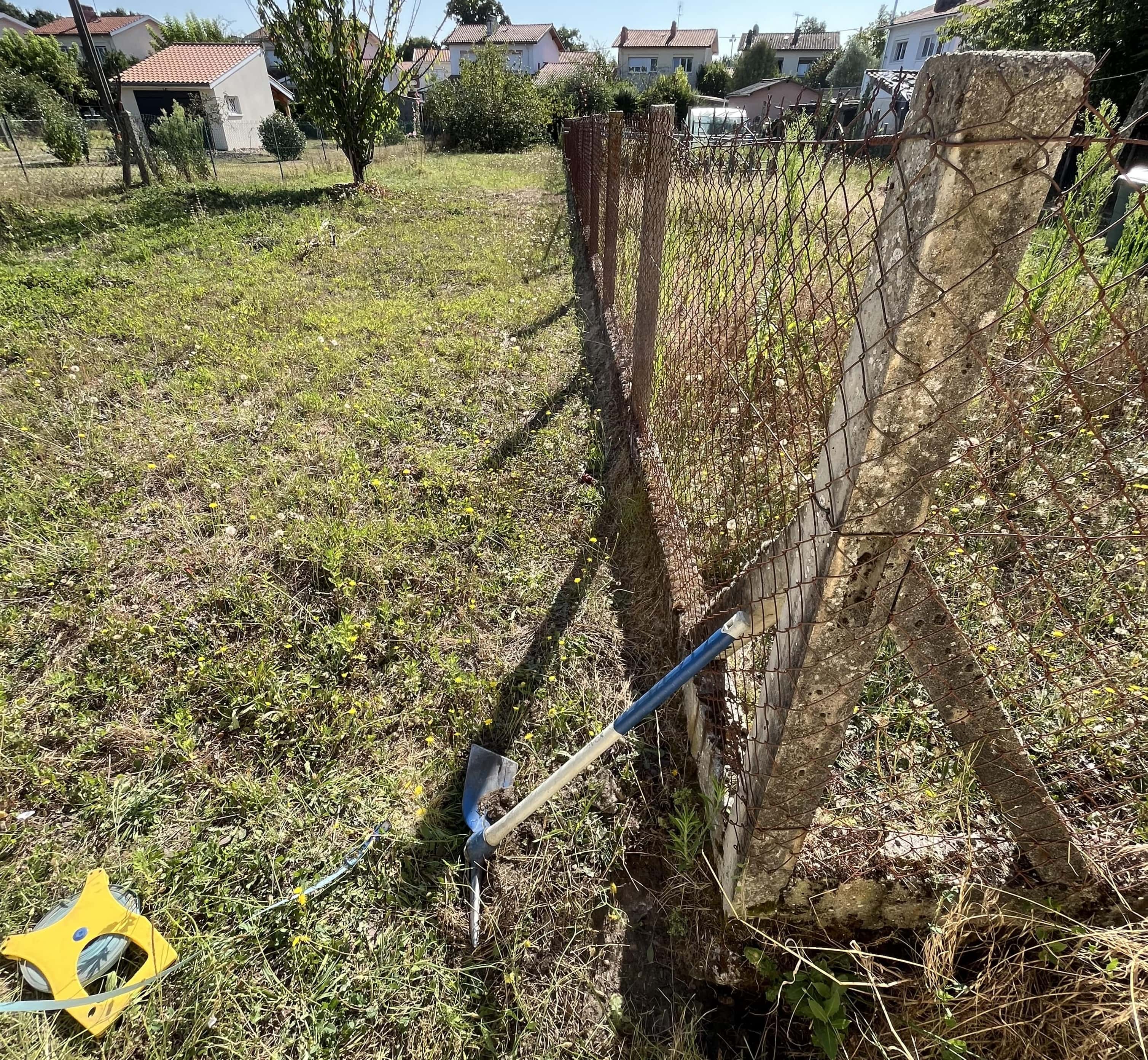 Limites propriété près de Bordeaux en Gironde